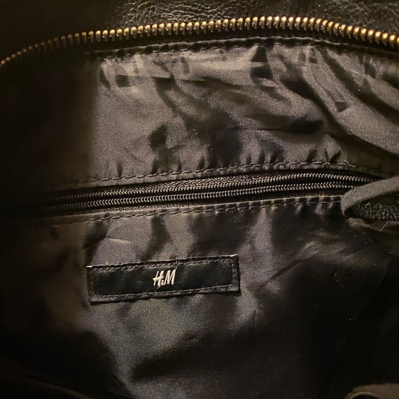H&M Black Fringe Shoulder Bag - Picture 4 of 12